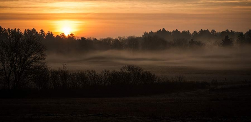 Sunrise with Fog at TCO