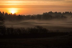 Sunrise with Fog at TCO